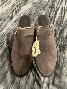 Rag & Bones Grey Suede Slip-On Half Boots Size 8