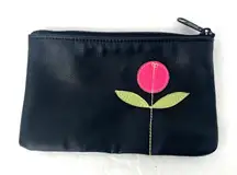 Queen Bee Creations Black Pouch Embroidered Black