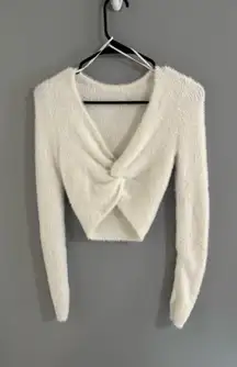 Aerie twist back top