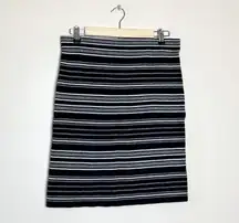 Loft CLEARANCE!  Outlet Striped Bandage Skirt Size M EUC