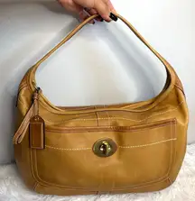 Vintage Coach y2k 10741 Two-Tone Ergo Hobo Bag One Shoulder Bag