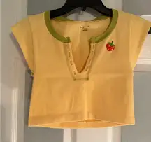 Urban Outfitters Out from Under Go For Gold Crop Top