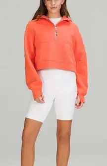 Scuba Oversized Half-Zip Hoodie