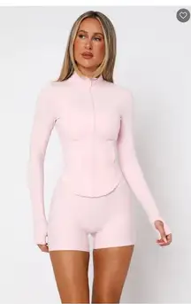 White Fox Boutique Zip-Up Sweater