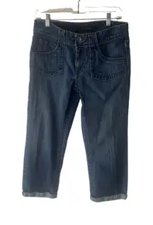 Calvin Klein Jeans Women's Size 6 Medium Wash Capri Jeans