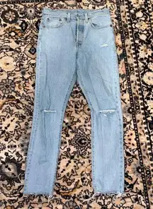 Levi 501 Skinny Jeans