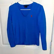 Ralph Lauren Sport V Neck Long Sleeve T-Shirt