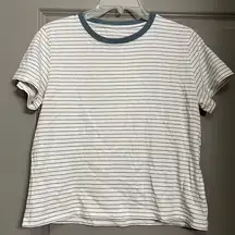 Everlane  | Striped Cotton T-Shirt | Size Small