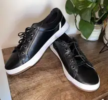 Sperry Top Spider Sneakers Women's Sz 12 Black Memory Foam‎ Vegan Casual Comfort