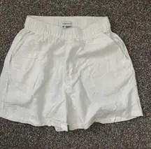 Weworewhat linen shorts
