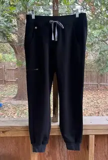 FIGS  Technical Collection Women's Black Scrub Jogger Pants Size S