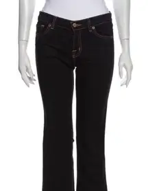 J Brand Boot cut jeans black size 27 EUC mid rise