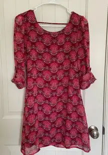 EUC | Lots of Love by Speechless women’s patterned dress‎ — XS