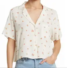 NWT  Ivory Sustainable Camp Shirt