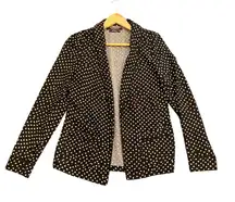 Scotch & Soda Maison Scotch “les filles” black and white print blazer Size 1