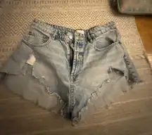 ZARA Denim Shorts High-Rise