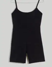 Madewell black biker short women’s romper athletic