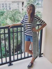 NWT Womens Lularoe Joy Heathered Charcoal Gray  Kimono Sleeveless Duster Sz XS