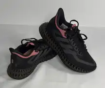 adidas Women's Black and Pink Running Shoes
