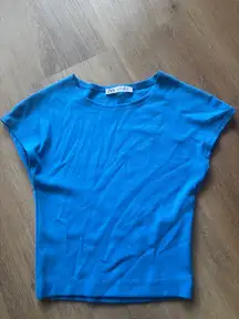 Blue ZARA Top