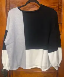 Colorblock Sweater