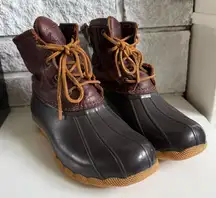 Sperry Women's Saltwater Waterproof Duck Rain Boots Outdoors Camping Hiking Sz 8
