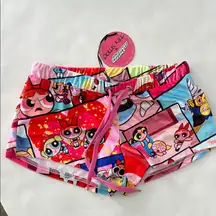 NWT Dolls Kill x Powerpuff Girls Limited Edition Y2K Pink Mini Shorts Size M