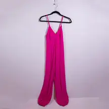 Norma Kamali x Revolve Slip Jog Jersey Knit Stretch Jumpsuit Jumper One Piece XS