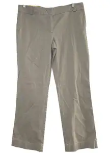 J. Crew khaki pants women's 12 career office minimal classic basic neutral