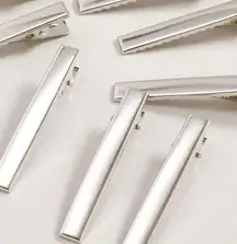 10pcs Solid Alligator Hair Clips - #244