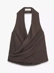 Never worn Zara halter top