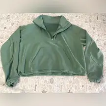 Lululemon Brushed Softstreme Half Zip Size 6