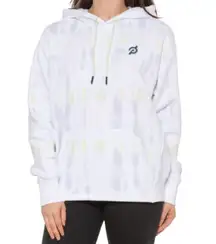Peloton Women’s Chic Tie-Dye Pullover Hoodie White Tie Dyed