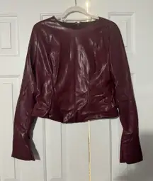 House of CB leather top