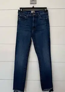 Mother Women’s 26 Insider Crop Step Fray Home Movies Jeans