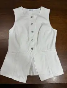 Le Lis Western Cowgirl Denim Vest Women Small Grunge 90s Festival Streetwear