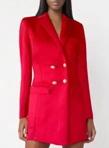 NWT Boutique Cherry Red Blazer Dress