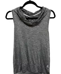 Reebok Women's Size Medium Sleeveless Hoodie Pullover Top Stretch Lightweight