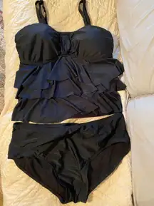 Black 2 Piece Bathing suit
