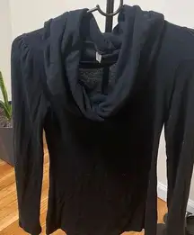 Long turtleneck black