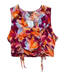 NWT Juniors’ Lily Rose V-Neck Cinched Front Top