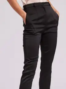 Generation Love Sz 14 Jasper Satin Pant Skinny High Waist‎ Ankle Length Business