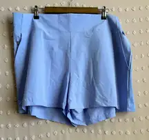 NWT Athleta Brooklyn Short‎ Mid Rise Sz 20 Lavender