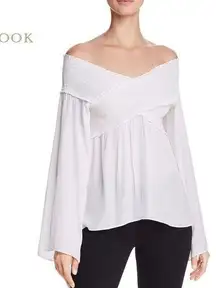 Ramy Brook by Martha Hunt Liza blouse. Ivory. NWOT