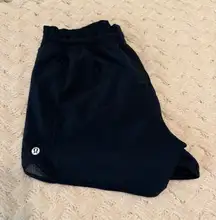 Lululemon Hotty Hot Shorts 4" Navy 