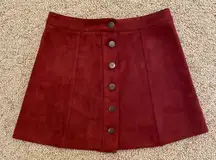 ‼️ Suede Mini Skirt‼️