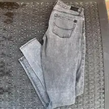 PacSun Gray Distressed Skinny Jeans