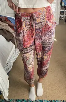 Patterned Flowy Pants