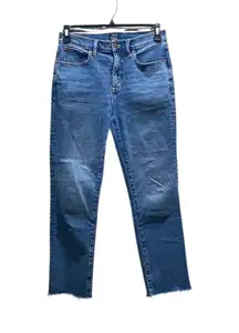 J.Crew Essential Straight Leg Jeans Blue Size 27 Preppy Old Money Coastal Fall