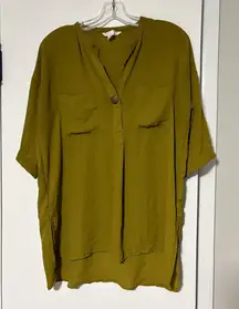 H&M Olive Green Women's Top